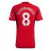 Günstige Manchester United Bruno Fernandes #8 Heim Fussballtrikot 2023-24 Kurzarm